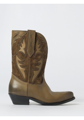 Boots GOLDEN GOOSE Woman color Kaki
