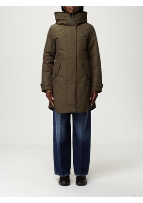 Coat WOOLRICH Woman color Green