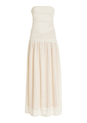 FAIT PAR FOUTCH Colette Embellished Stretch-Lace Maxi Dress - Moda Operandi