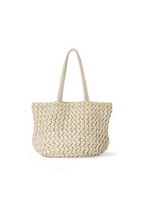 The Row Estelle Raffia Tote Bag - Moda Operandi