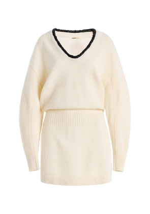 Alexis Colby Wool-Blend Sweater Mini Dress - Moda Operandi