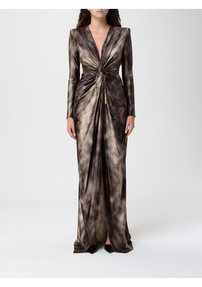 Dress ELISABETTA FRANCHI Woman color Green