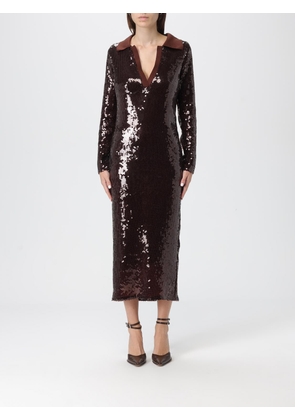 Dress SEMICOUTURE Woman color Brown