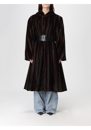 Fur Coat BALENCIAGA Woman color Brown
