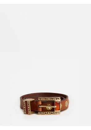Belt GOLDEN GOOSE Woman color Brown
