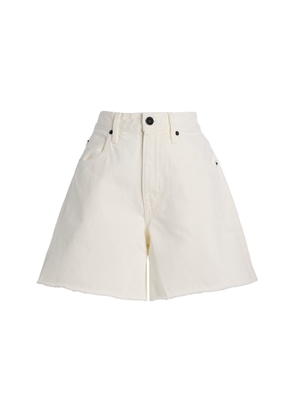 SLVRLAKE Sienna Mid-Rise Cutoff Denim Shorts - Moda Operandi