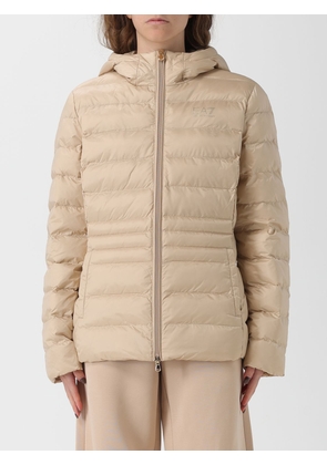 Jacket EA7 Woman color Beige