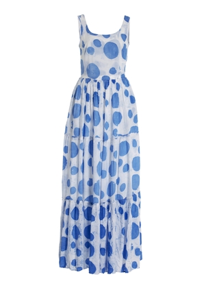 Busayo Idowu Printed Poplin Maxi Dress - Moda Operandi