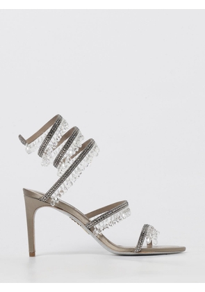 Heeled Sandal RENE CAOVILLA Woman color Grey