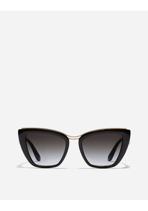 Dolce & Gabbana Dg Amore Sunglasses - Woman Black Onesize