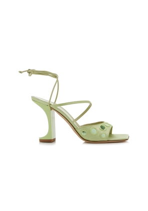 IZIE Arno Embellished Satin Sandals - Moda Operandi