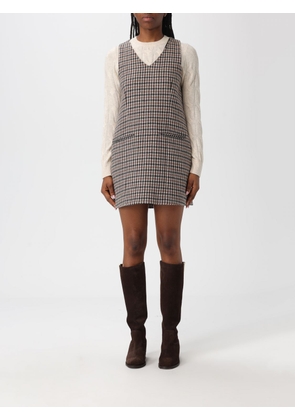 Dress TOMMY HILFIGER Woman color Brown