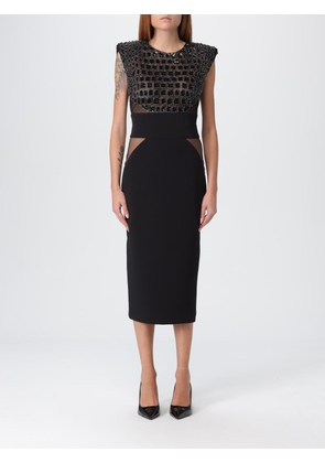 Dress ELISABETTA FRANCHI Woman color Black