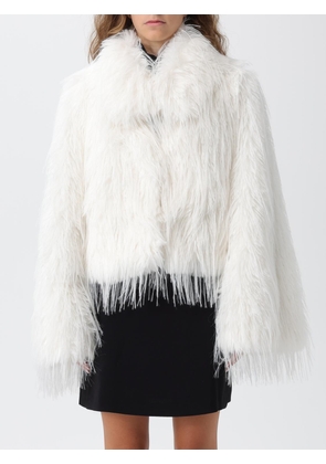 Fur Coat PINKO Woman color White