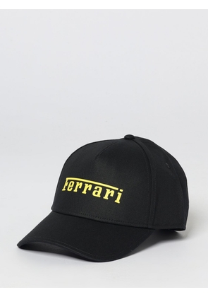 Hat FERRARI Men color Black