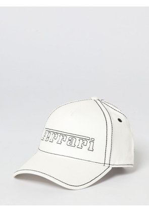 Hat FERRARI Men color White