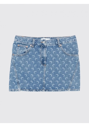 Skirt MARINE SERRE Woman color Blue