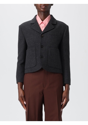 Jacket GUCCI Woman color Grey