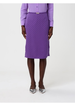 Skirt GUCCI Woman color Violet