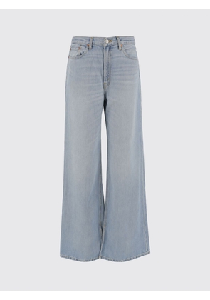 Jeans RE/DONE Woman color Denim