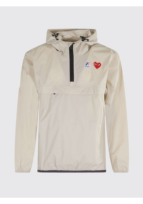Jacket COMME DES GARCONS PLAY X K-WAY Men color Beige