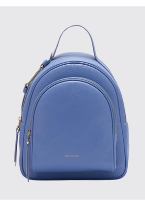 Backpack COCCINELLE Woman color Gnawed Blue