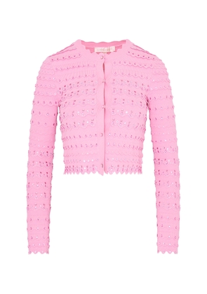 LoveShackFancy Ferris Embellished Cardigan - Moda Operandi