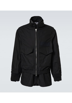 Sacai Cotton-blend ripstop jacket