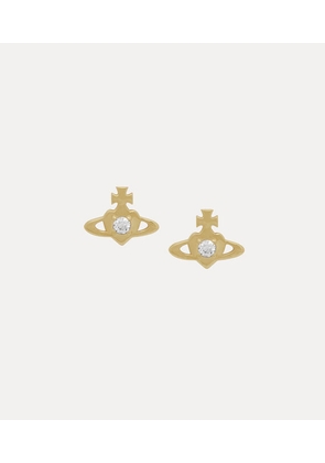 Vivienne Westwood Noella Earrings Gold Silver / Cubic Zirconia Women