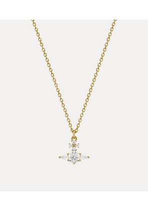 Vivienne Westwood Ofelia Pendant Necklace Gold-white Gold-white Women