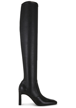 Toteme Nappa Over-The-Knee Boot in Black - Black. Size 40 (also in ).