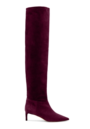 Ulla Johnson Carolina Kitten Heel Leather Boots - Moda Operandi