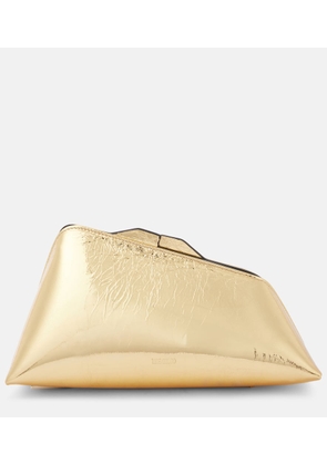 The Attico 8:30PM Small metallic leather clutch