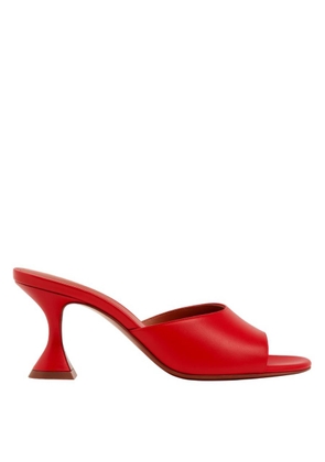 Amina Muaddi Nappa Red Lupita 70 Sandals