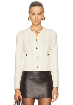 Polo Ralph Lauren Crewneck Cardigan in Authentic Cream - Cream. Size XS (also in ).