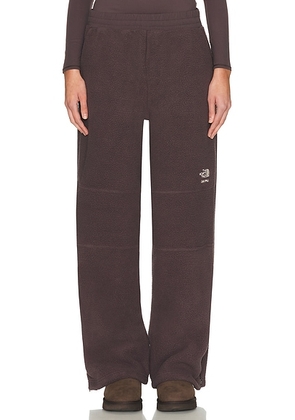 The North Face x SKIMS 1995 Denali Fleece Straight Leg Pant in SK Phoenix - Brown. Size M (also in S).