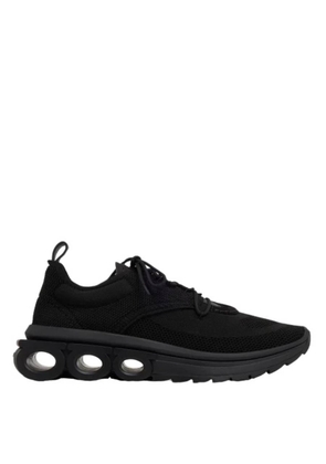 Ferragamo Black Nima Technical Knit Running Sneakers