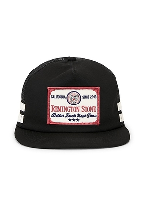 Remington Stone Cold One Trucker Hat in Black - Black. Size all.