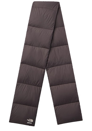 The North Face x SKIMS Nuptse Scarf in SK Phoenix - Brown. Size all.