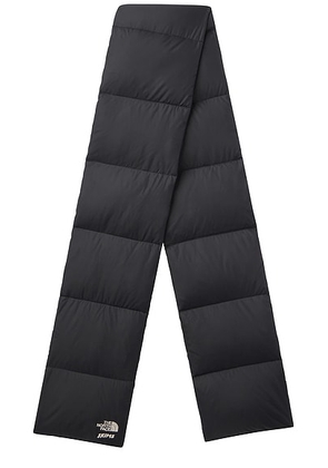The North Face x SKIMS Nuptse Scarf in SK Onyx - Charcoal,Black. Size all.