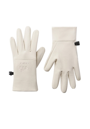The North Face x SKIMS Gloves in SK Bone - White. Size L (also in XL).