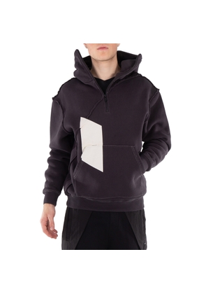 A Cold Wall Mens Black Printed Aspect Hoodie