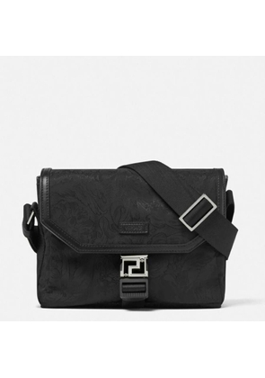 Versace Neo Nylon Jacquard Messenger Bag