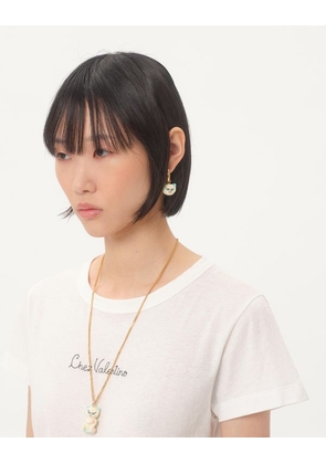 Valentino Garavani Le Chat De La Maison Single Earring In Metal And Nylon Woman GOLD/MULTICOLOUR UNI