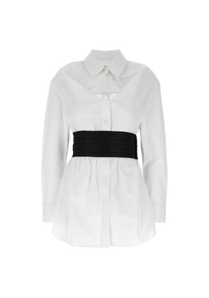 Alexander Wang Mini Cotton Shirt Dress, Size 4