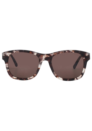 Moncler Brown Square Mens Sunglasses ML0192-F 55E 55