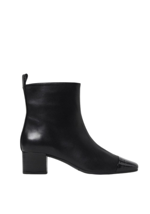 Carel Womens Estime Leather Ankle Boots , Brand Size 38 ( US Size 7 )
