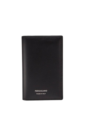Ferragamo Signature Vertical Leather Card Case