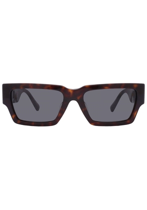 Versace Grey Rectangular Mens Sunglasses VE4459F 108/87 54