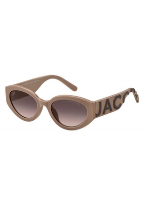 Marc Jacobs Brown Shaded Oval Ladies Sunglasses MARC 694/G/S 0NOY/HA 54